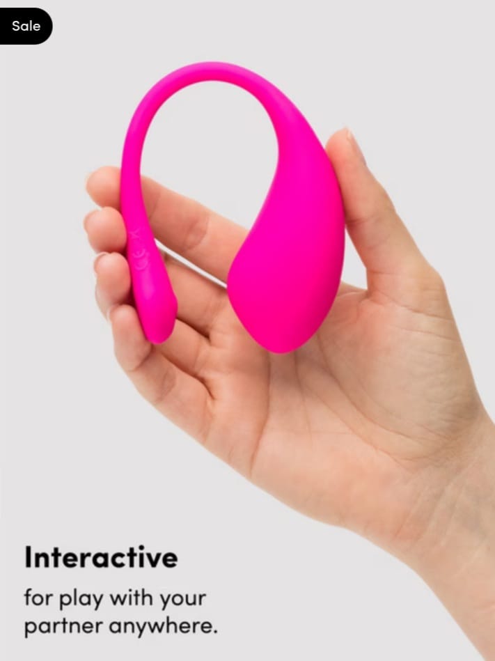 Lovense Lush 3 App Controlled Rechargeable Love Egg Vibrator